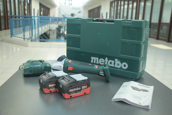 Lieferumfang Metabo Akku-Winkelschleifer WB 18 LTX BL 125 Quick