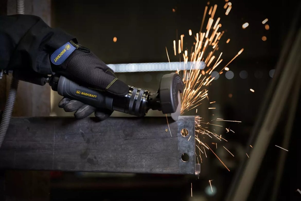 Rodcraft Winkelschleifer mit schwenkbarem Kopf