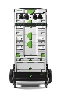 Stromverteilung mit Sy stem: Der neue SYS- PowerHub passt optimal zu SYS-Roll und SYS- Cart.