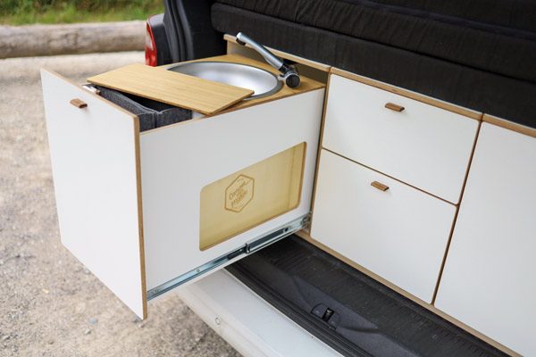 Campermaker Auszug Heck