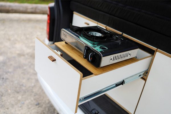 Campermaker Auszug Heck