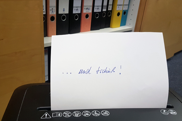aufbewahrungsfrist akten vernichten