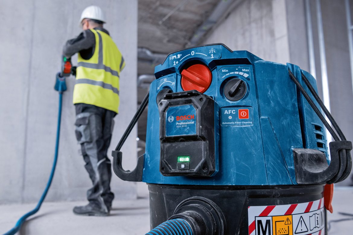 Bosch Akku-Bausauger mit Autostart