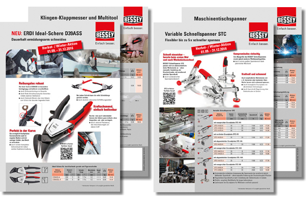 Bessey Herbst-Winter-Aktion 2016 Scheren und Multitool