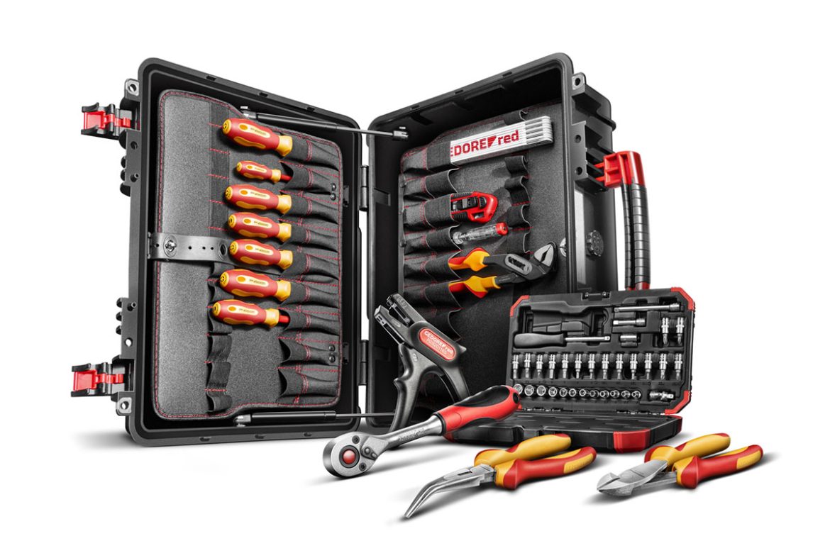Werkzeugkoffer für Elektriker