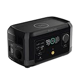 EF ECOFLOW Tragbare Powerstation RIVER mini (drahtlos) 210 Wh, Solargenerator (Solarpanel nicht enthalten) mit kabelloses Pad und USB-Steckdosen,schnelles Aufladen für Outdoor, Reisen und Camping