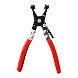 Schlauchschellenzange, Schlauchklemmenzangen, Federbandschellenzange, Hose Clamp Pliers, Schlauchklemmen Zange, Schlauchschellen Montage und Demontagewerkzeug, für Auto und Drehbare Flachbandklemme