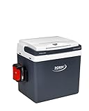 Zorn® I Elektrische Kühlbox passend für 18V Power X-Change Akkus (empfohlene Akku Stärke 18V/6,0 Ah) I Z26 DC PX, Weiß/Grau