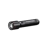 Ledlenser P7R Core Allround Taschenlampe LED, 1400 Lumen, aufladbar mit 21700 Lithium Akku, wasserdicht IP68, fokussierbar, Leuchtweite 300m, Constant Light Tech. , USB Magnetladekabel, Flashlight