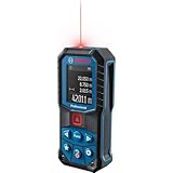 Bosch Professional Laser-Entfernungsmesser GLM 50-22 (Reichweite: bis zu 50 m, robust, IP65, ± 1,5 mm*, 2x AA-Batterie, Schlaufe, Tasche)