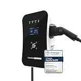 DaheimLader Smart PRO Wallbox 11kW mit 5m Ladekabel - mit Smarter Software & App, Stromzähler, RFID, PV-Laden, §14a
