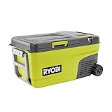 RYOBI 18 V ONE+ Akku-Hybrid-Kühlbox mit Gefrierfunktion RY18CB23A-0, Fassungsvermögen 23 L, inkl. 12 V KFZ-Adapter, 230 V Netzteil, ohne Akku und Ladegerät