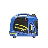 Leiser Inverter-Generator, 1000 W, Inverter-Generator, 4 T 54 ccm, Betriebsdauer 8,5 h, 50 %, elektrischer Generator, Benzin, 62 dB, Tank 2,9 l, doppelter USB-Anschluss, 5 V, Benzin-Generator, ideal