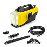 Kärcher Mobile Outdoor Cleaner OC 6-18 (Mitteldruck 24 bar, Flexschlauch 4m, ohne Akku und ohne Schnellladegerät) Gelb