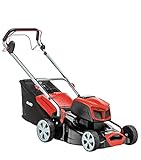 AL-KO 36 V Akku-Rasenmäher 42.9 Li SP, 42 cm Schnittbreite, Stahlblechgehäuse, mit Radantrieb, zentrale Schnitthöhenverstellung, für Rasenflächen bis 650 m² (ohne Akku)