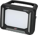 Brennenstuhl Professional Multi Battery LED Akku Baustrahler 3000 MA (3150lm, IP65, Arbeitsleuchte kompatibel mit 18V Akkus 11 verschiedener Hersteller, ohne Akku, Engineered in Germany)