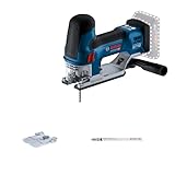 Bosch Professional 18V System Akku Stichsäge GST 18V-155 SC (mit Stabform, Akkus und Ladegerät nicht im Lieferumfang enthalten)