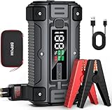 BRPOM Starthilfe Powerbank 6000A...