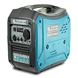 Könner&Söhnen KS 2000i S Invertergenerator.Schalldichtes Gehäuse (64 dB Lpa 7 m).Höchstleistung 2000 Watt, 1x16 A (230 V), 2 USB-Anschlüsse, Kupferwicklung, Kurzschluss- und Überlastschutz