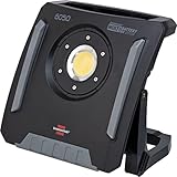 Brennenstuhl Professional Multi Battery LED Hybrid Baustrahler 6050 MH (60W, 6200lm, IP65, LED Baustrahler kompatibel mit 18V Akkus 11 verschiedener Hersteller, 5m, ohne Akku, Engineered in Germany)