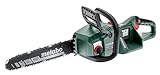 metabo Akku-Kettensäge MS 36-18 LTX BL 40 – 601613850 – 18 V – Säge mit kraftvollem Brushless-Motor – Ohne Akku und Ladegerät
