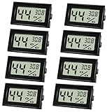 Farerkass 8 Stück Hygrometer -...
