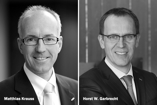 ZVEI-Vorsitzende Matthias Krauss, Horst W. Garbrecht