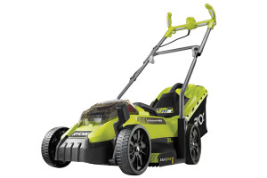 Wendiger, kompakter 18 Volt-Akku-Rasenmäher für bis zu 250 Quadratmeter.