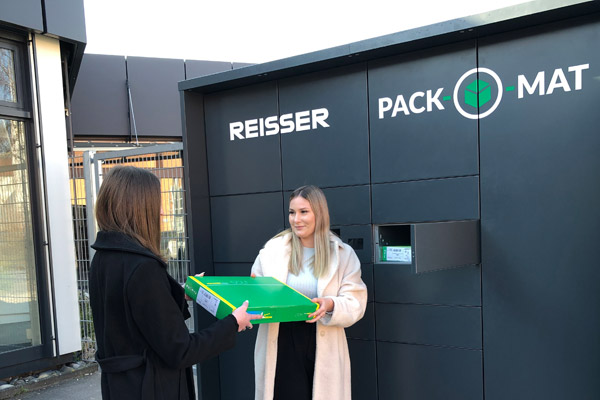 Reisser Packstation Pack-o-mat Heilbronn