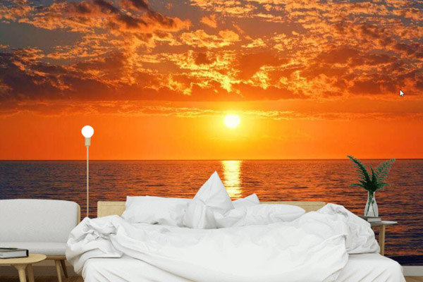 Fototapete Sonnenuntergang