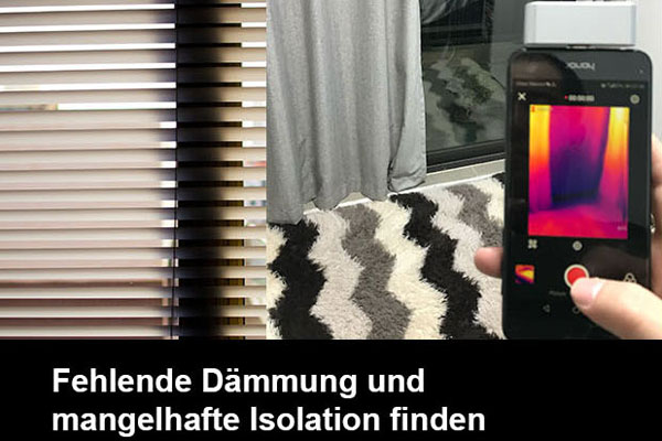 Wärmebrücken aufspüren mit der Wärmebildkamera von Hikmicro.