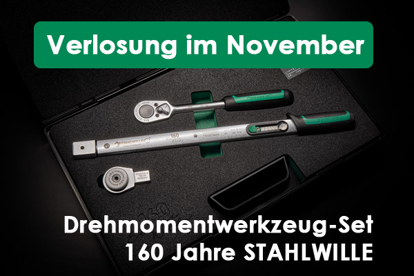 Stahlwille Jubiläum Set - Gewinnspiel November 2022